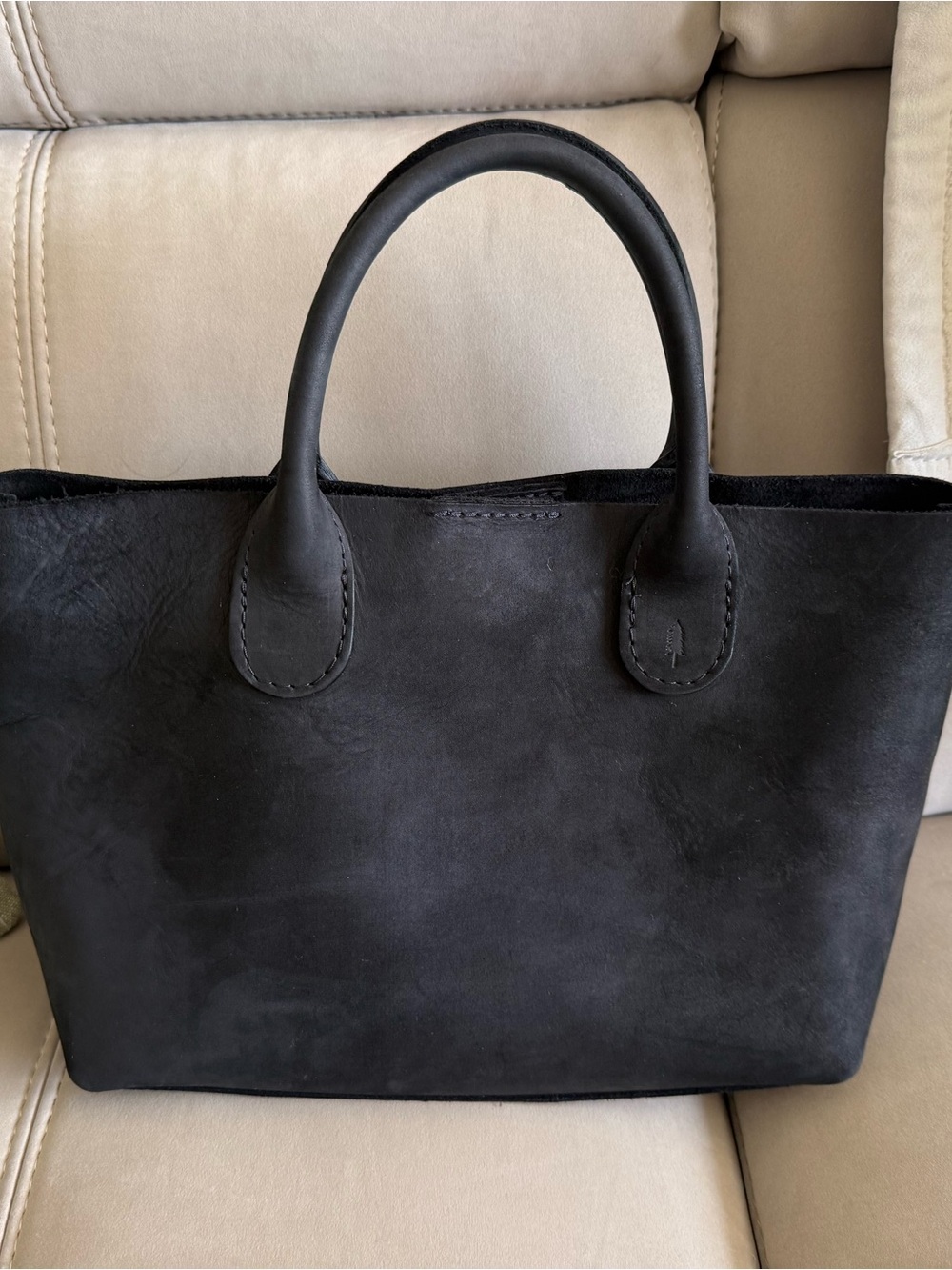 Portland leather large raindrop